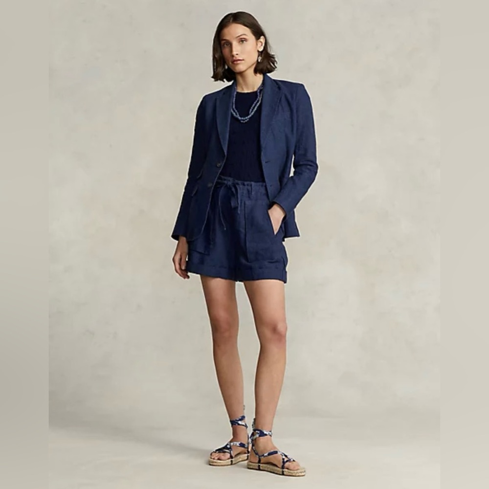 POLO RALPH LAUREN Linen Paperbag Short